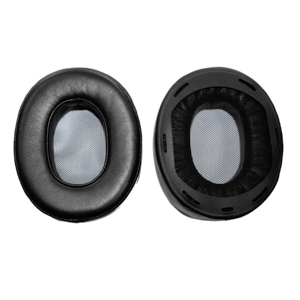 Öronkuddar av Fårskinn för SONY MDR-1ADAC/1ABT/1A1R/1RBT Svart