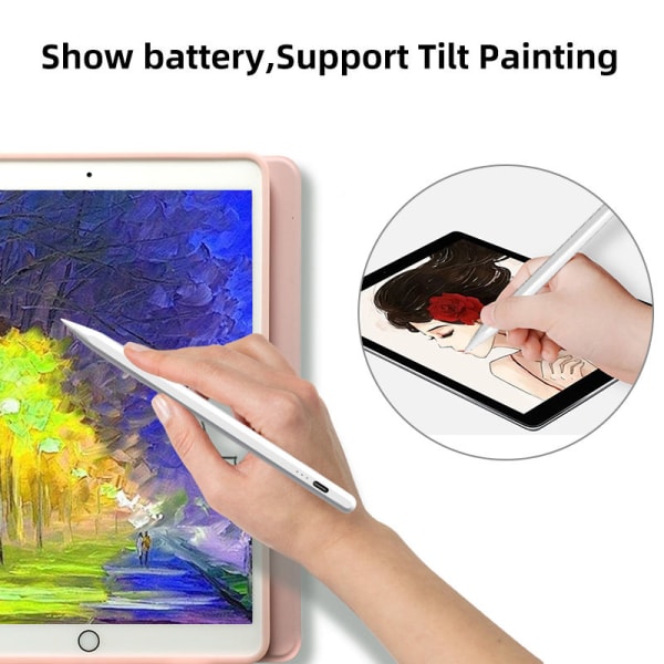 INF Stylus pen USB-C med 2 ekstra spidser Hvid