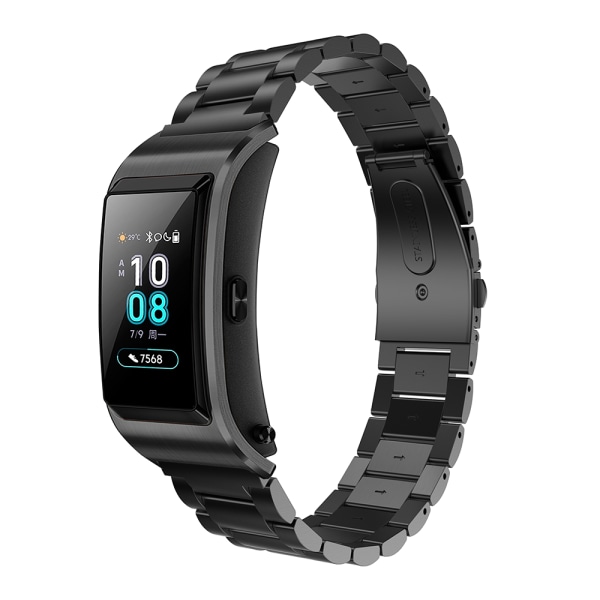 Klockarmband i Rostfritt stål för Huawei B5 GT4 – 41mm Svart