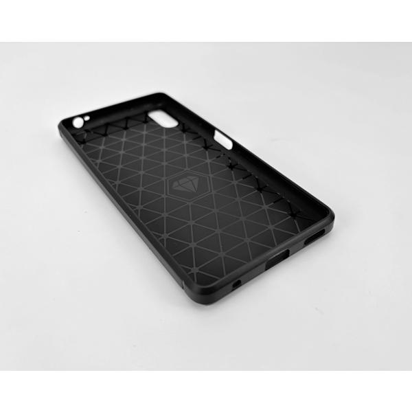 Suojaava TPU-puhelinkotelo Sony Xperia L3:lle - Musta