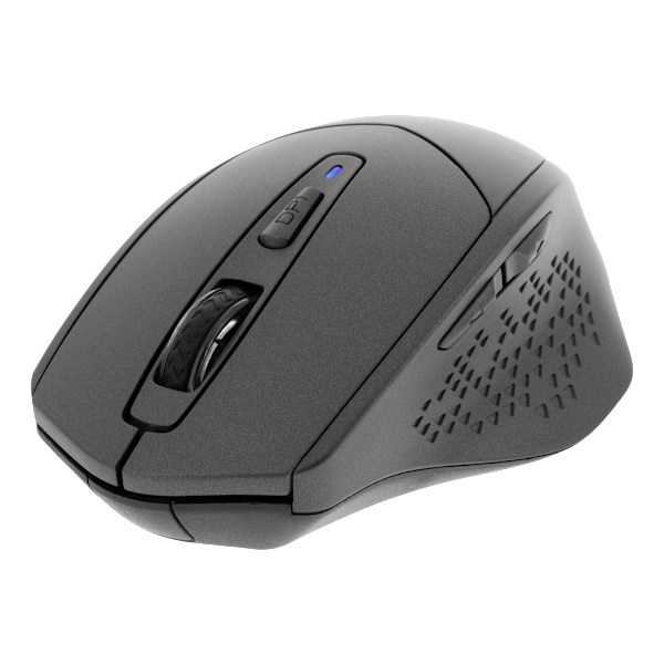 Wireless silent mouse blueth 4button powered 1xAA not incl