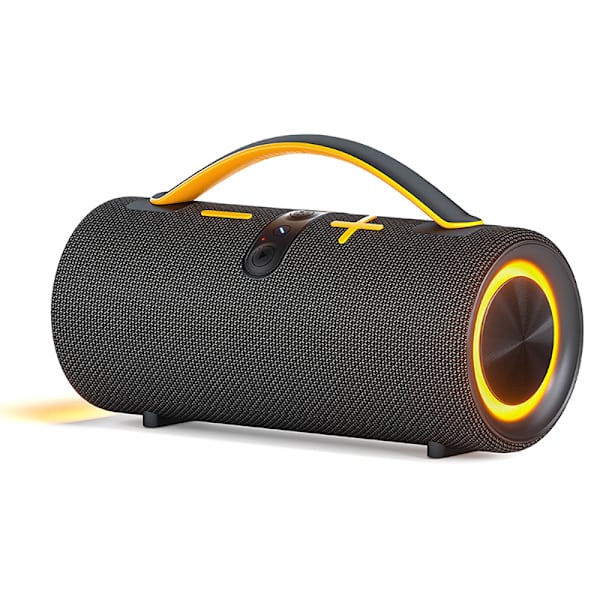 Bärbar Vattentät Bluetooth-högtalare med Förbättrad Bas Orange