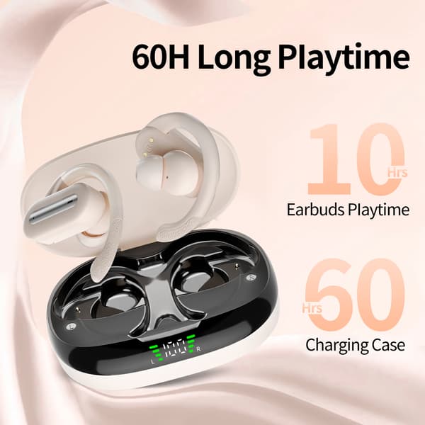 Bluetooth-kuulokkeet SP36 - Langaton urheilumalli Beige Beige