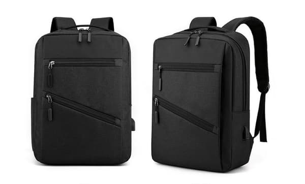 Stor Kapacitet Multi-Funktionel Multi-Delt Laptop Taske Black Black