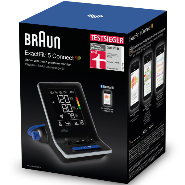 Braun Blodtrycksmätare Exact Fit 5 Connect BUA6350