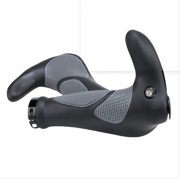 Ergonomiske gummi styrgreb med bar ender til MTB