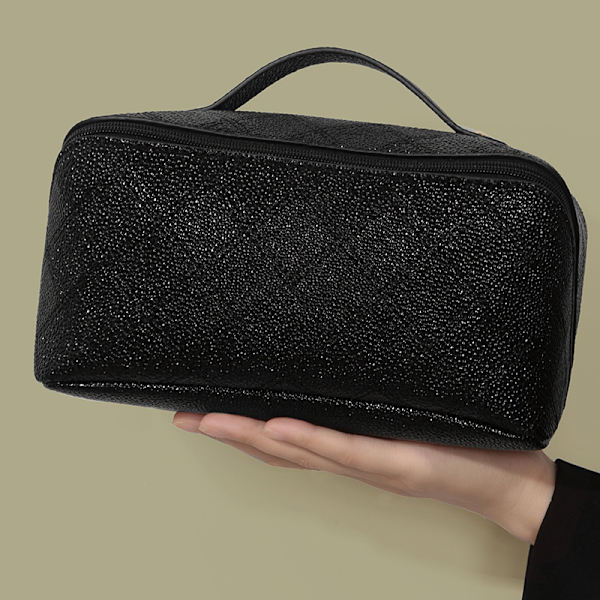 Ny bærbar makeuptaske Sort
