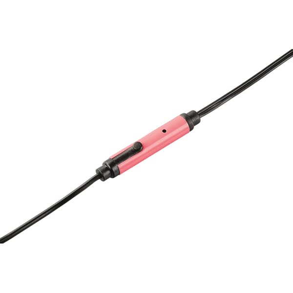 Hörlur Shiny In-Ear Mic Silver Rosa