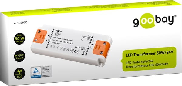 LED-muuntaja 24 V (DC)/50 W
