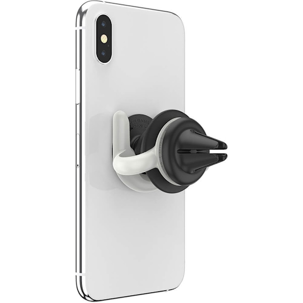 PopMount Car Vent  Vit
