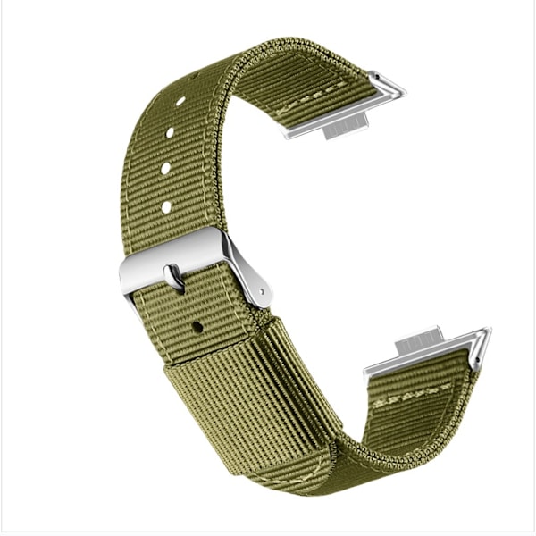Tyylikäs nylonranneke Huawei Fit 3/4/4 Pro -kelloon Ruohon väri