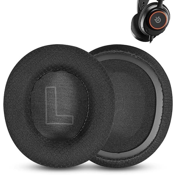 Utbytesöronkuddar för SteelSeries Arctis Nova Pro-hörlurar Black+Grey Black+Grey