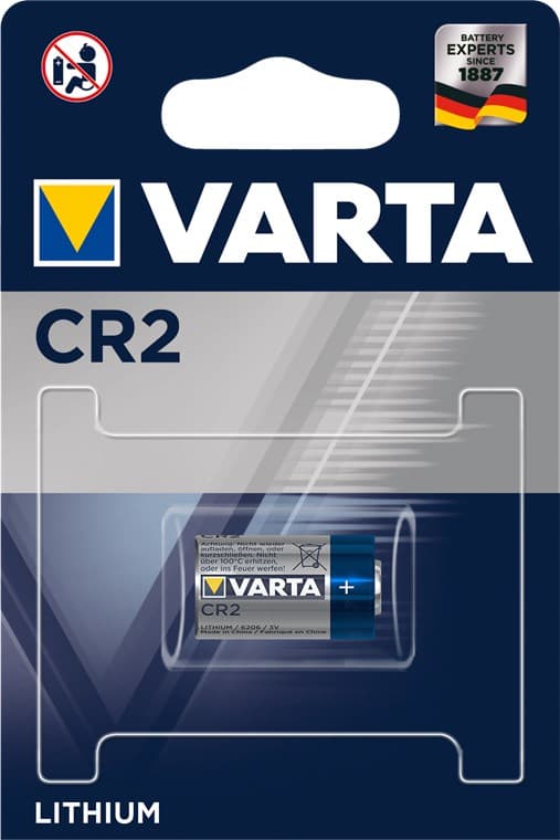 CR 2 (6206) batteri, 1 st. i blister