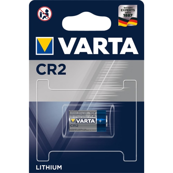 Varta CR 2 (6206) batteri, 1 st. blister