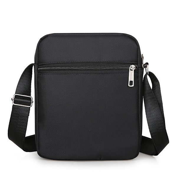 Crossbody-väska i Nylon för Män Fyra dragkedjor