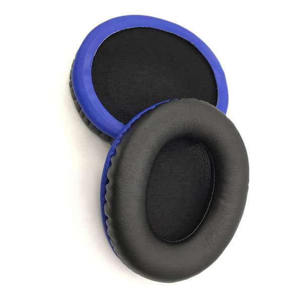 2 stk. Protein Læder Ørepuder Udskiftning Kompatibel med Kingston HyperX Cloud Stinger