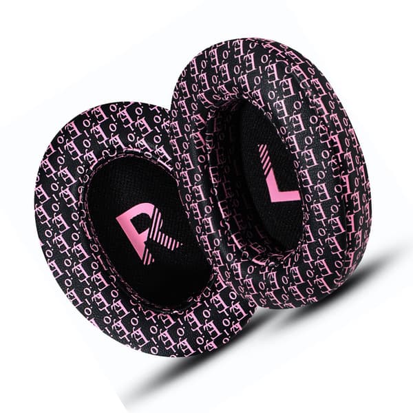 Utbytesöronkuddar för Skullcandy Crusher Wireless, HESH 3, VENUE-hörlurar Black+Pink Black+Pink