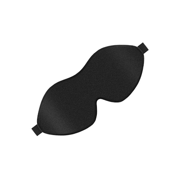 Unimaski nukkumiseen - 3D-muotoiltu ja valoa estävä Musta