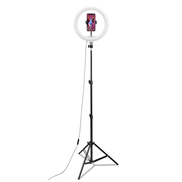 CLICKRINGUSB 12" Ringlampa med 1,6m Tripod
