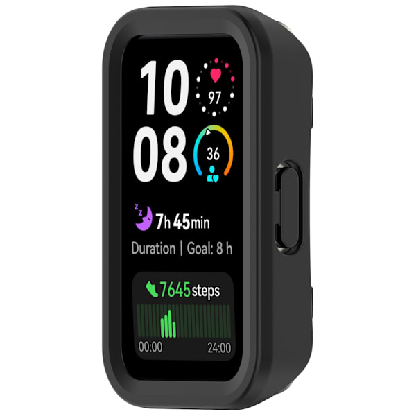 Beskyttende PC-etui til Huawei Band 10/9/8 Sort