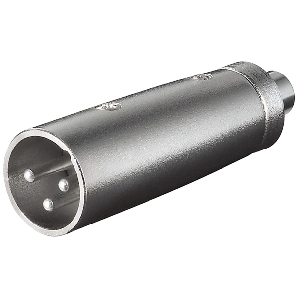 XLR-adapter, RCA-uttag till XLR-plugg