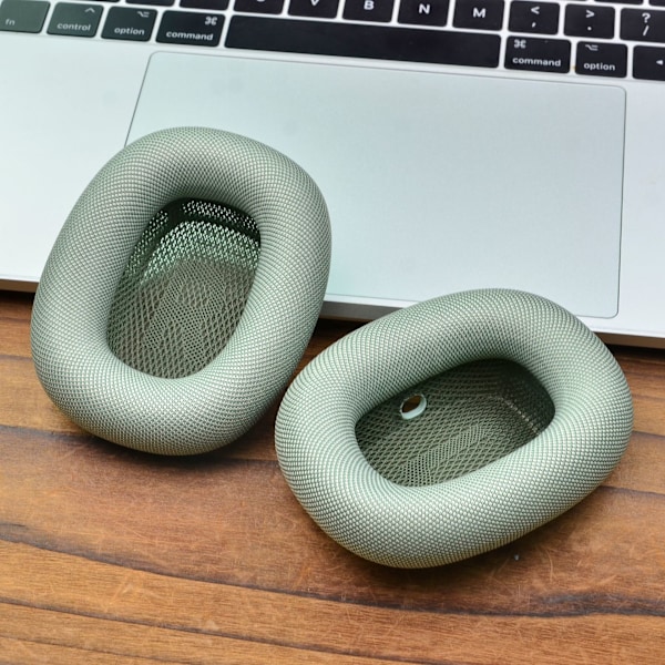 Ørepuder til AirPods Max - Apple Fabric & Silikone Grøn
