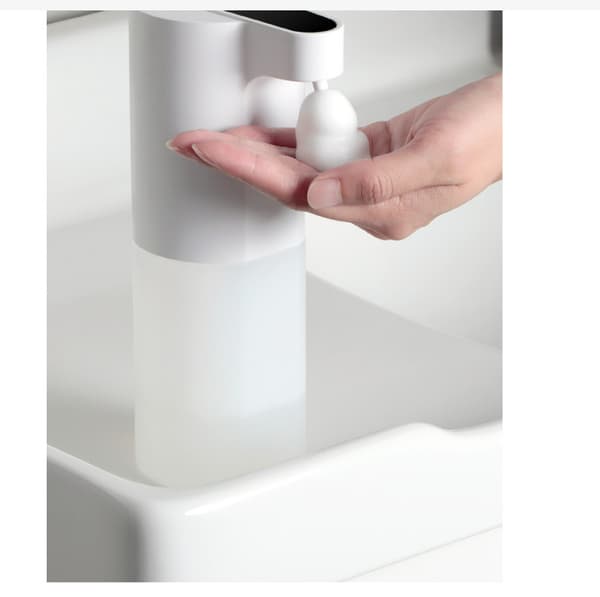 Smart Sensor Flytande Tvål Dispenser - Skum & Gel White White
