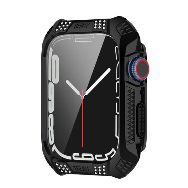 Apple Watch 7 41 mm urkasse PC/Sort Black Black