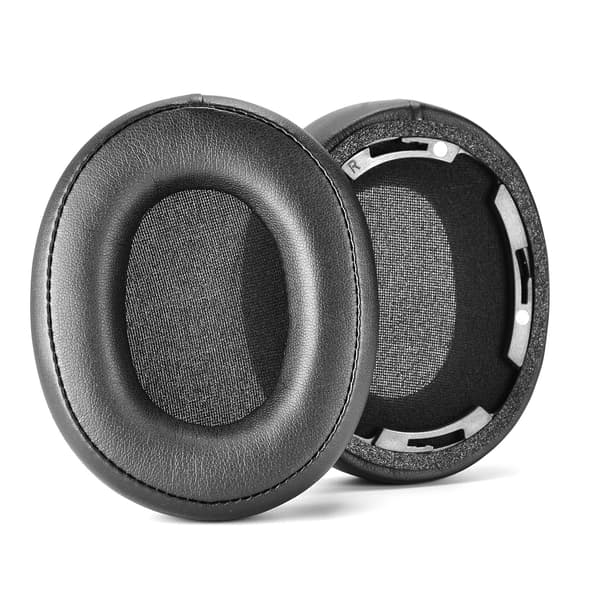 Svarta ersättningsöronkuddar för Audio-Technica ATH-SR50BT (2-pack)