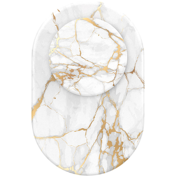 PopGrip För MagSafe Guld Lutz Marble Multifärg
