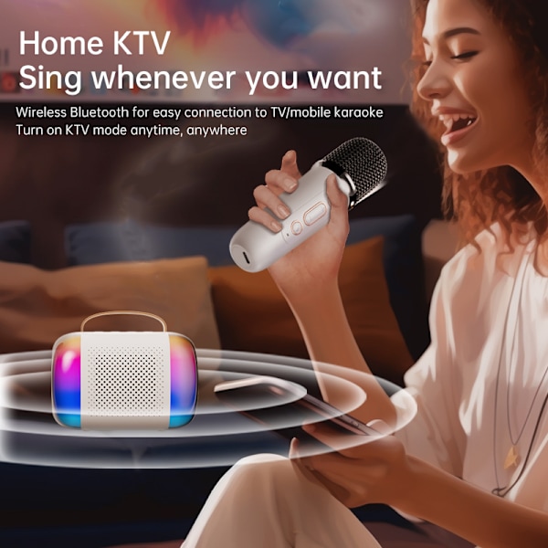 INF Karaoke Hemma - Bluetooth Högtalarmikrofon