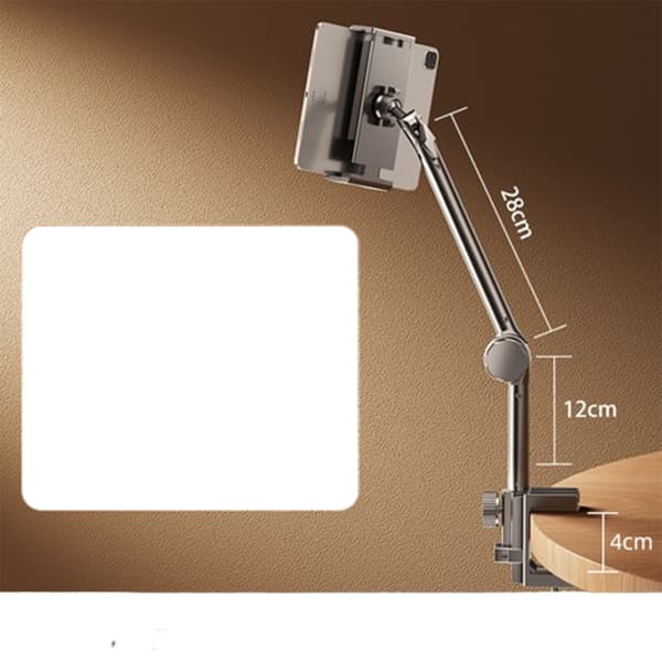 Dobbeltarmet telefonholder til skrivebord Model 2