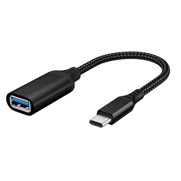 USB-C till USB 3.0 adapterkabel 5Gbps Svart