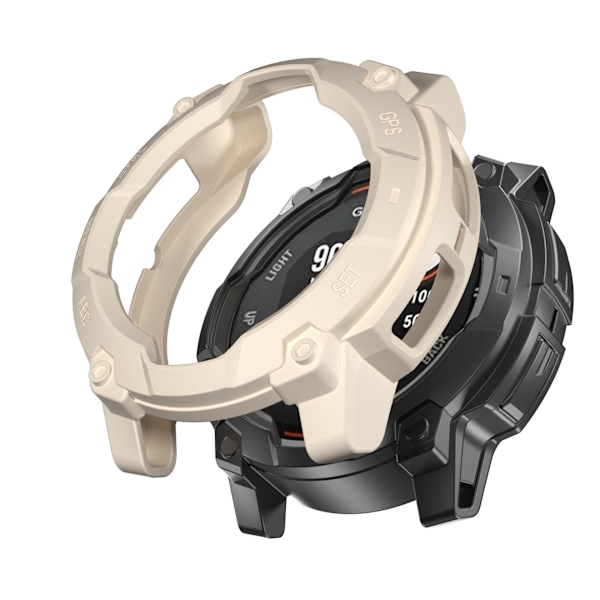 Stardust skyddsfodral för Garmin Instinct 3 Vit 45 mm