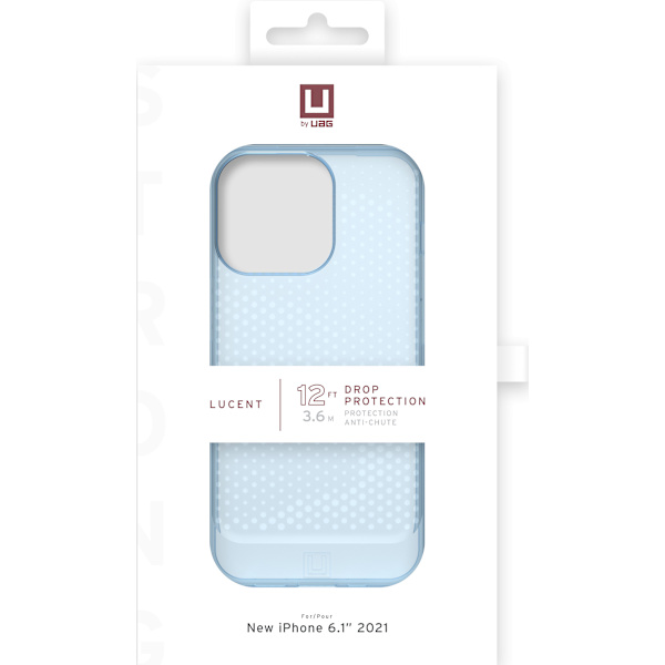 iPhone 13 Pro U Lucent Cover, Cerulean