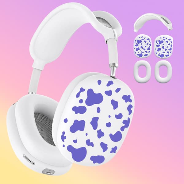 AirPods Max 1/2 Gen Hörlursskyddsset Lila