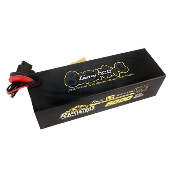 Gens ace 8000mAh 14,8V 100C 4S2P Lipo batteripaket