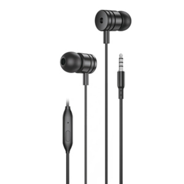 Foneng EP200 trådbundna, in-ear-hörlurar, minijack (svart)