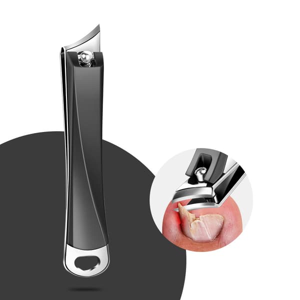 Nagelklippare med Breda Klippare Black Black