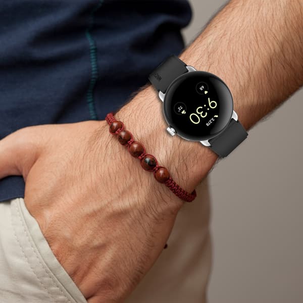 Ersättande Klockarmband för Google Pixel Watch 1/2 Black Black