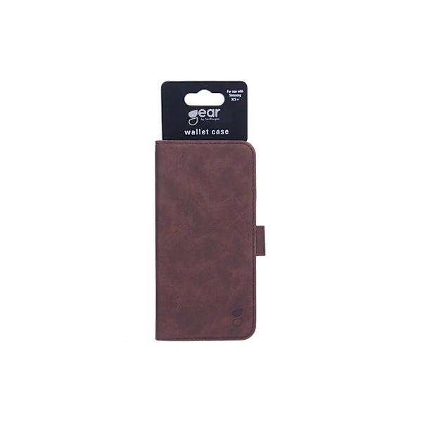 Mobilfodral PU Brun - Samsung Galaxy S22+