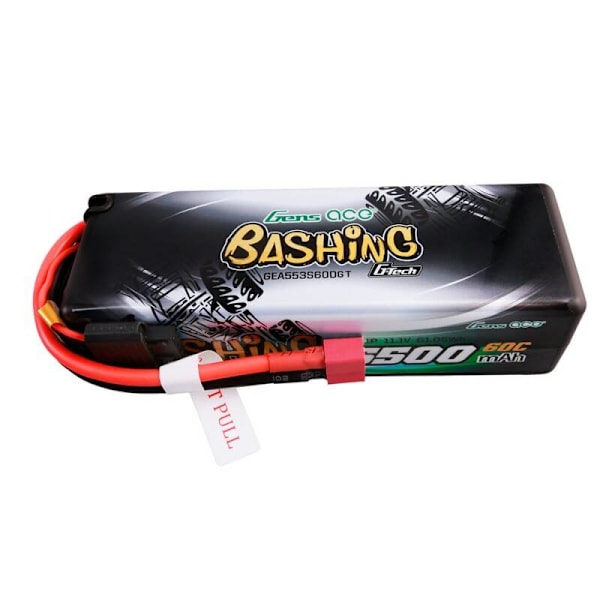 Gens ace G-Tech 5500mAh 11,1V 3S1P 60C HardCase 15# bilbatteri