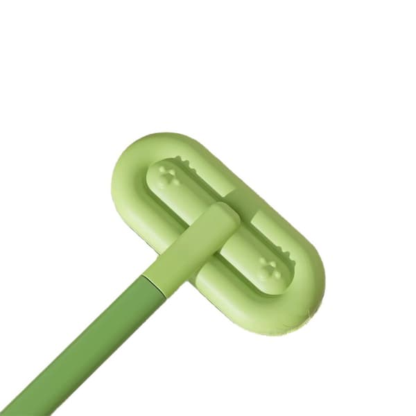 Langskaftet kæledyrshårfjerner - opgraderet høj-effektiv dobbelt-sidet push-pull til sofa og tøj, ABS, flere farver Green Green
