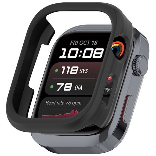 Skyddande PC-skal för Huawei Watch D2 Svart
