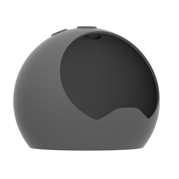 Skyddande silikonfodral för Echo Dot 4:e generationen Svart