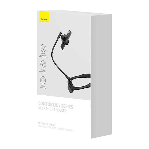 Halstelefonholder Baseus ComfortJoy (sort)