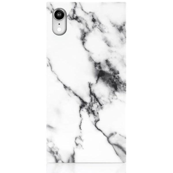 IDECOZ Mobilskal Vit Marble iPhone XR