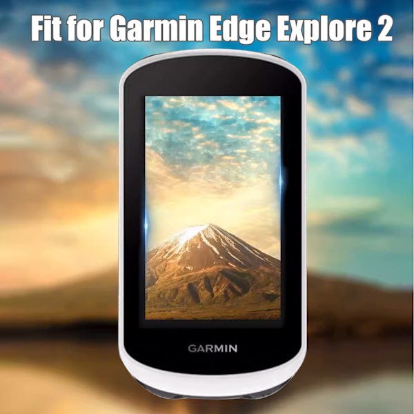 Skärmskydd i härdat glas för Garmin Edge Explore 2