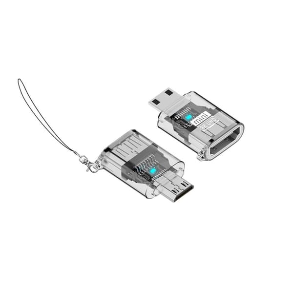 USB-C til HDMI-adapter 2-pack – 8K@60Hz HDMI 2.1 med HDR 12-bit, PC-hus til laptops, tablets og telefoner, til streaming og præsentationer, plug-and-p Transparent
