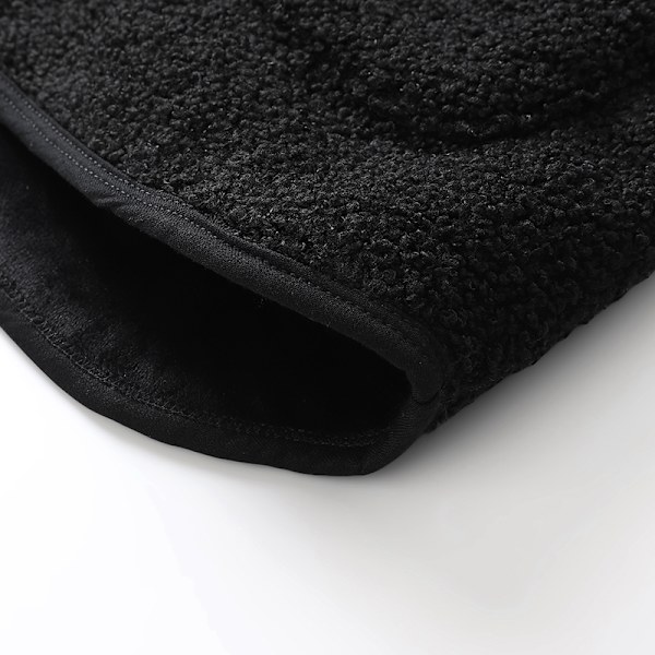 Uppvärmbar Fleeceväst med Enkla Kontroller - 15 Värmezoner Svart 4XL